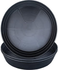 20 Inch Extra Large Plant Saucers - Extra Deep 3.7 in Drainage Trays