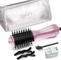 Dual Voltage Hair Dryer Brush 2 in Blow Dryer Brush - Travel Ready