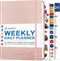 Hourly Daily Planner Undated 2025-2026 A5 Planner - Boost Productivity
