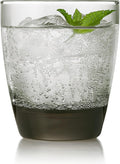 Libbey Classic Smoke Rocks Glasses, 13-ounce Set of 12 - Timeless