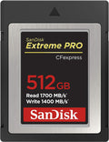 SanDisk 512GB Extreme PRO CFexpress Card Type B - Fast RAW Workflow