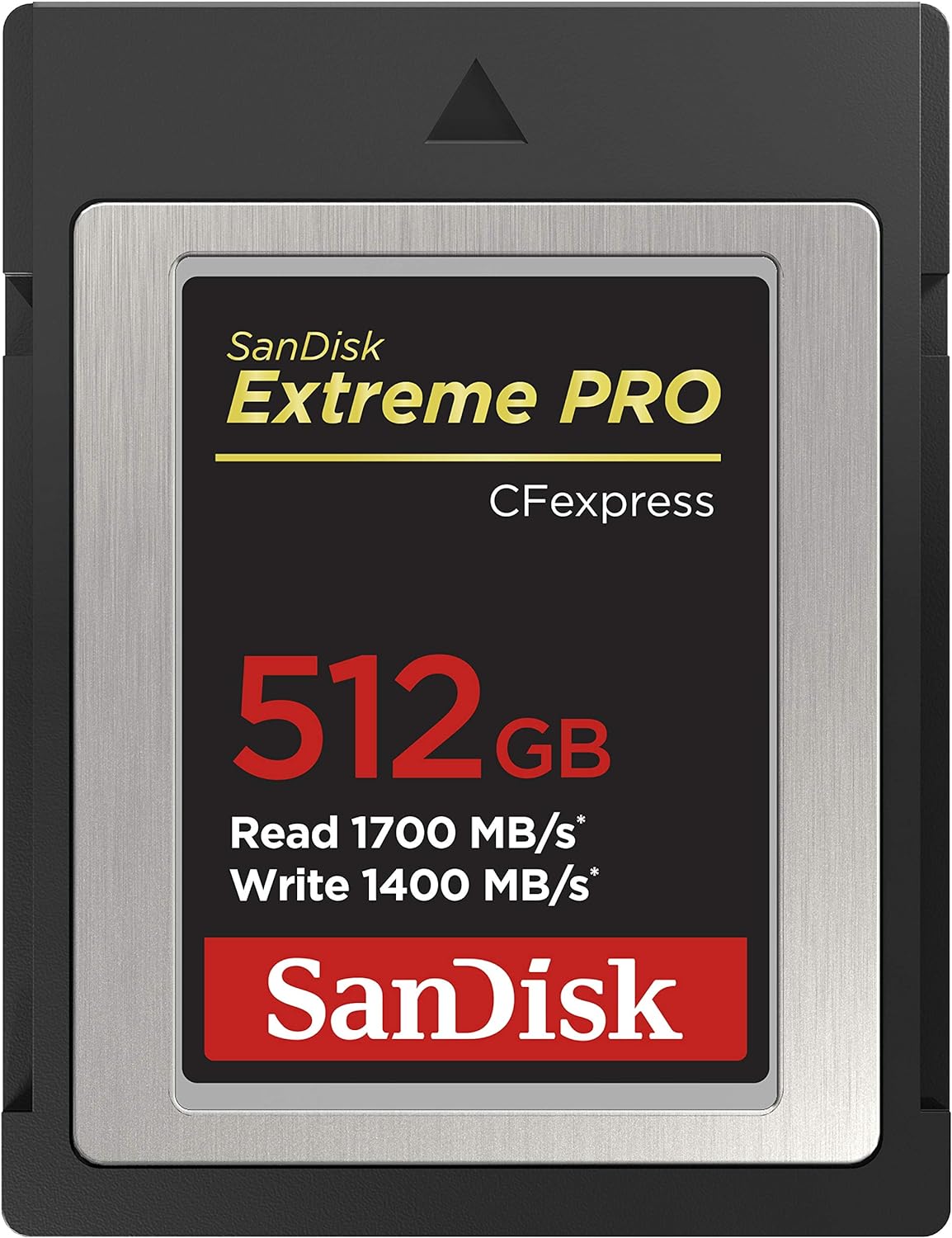512GB Extreme PRO CFexpress Card Type B for 4K Video Recording