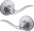 Kwikset Tustin Interior Privacy Door Handle for Bedrooms and Baths