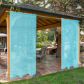 SpaceDresser Waterproof Outdoor Sheer Curtains for Patio - 4 Panels