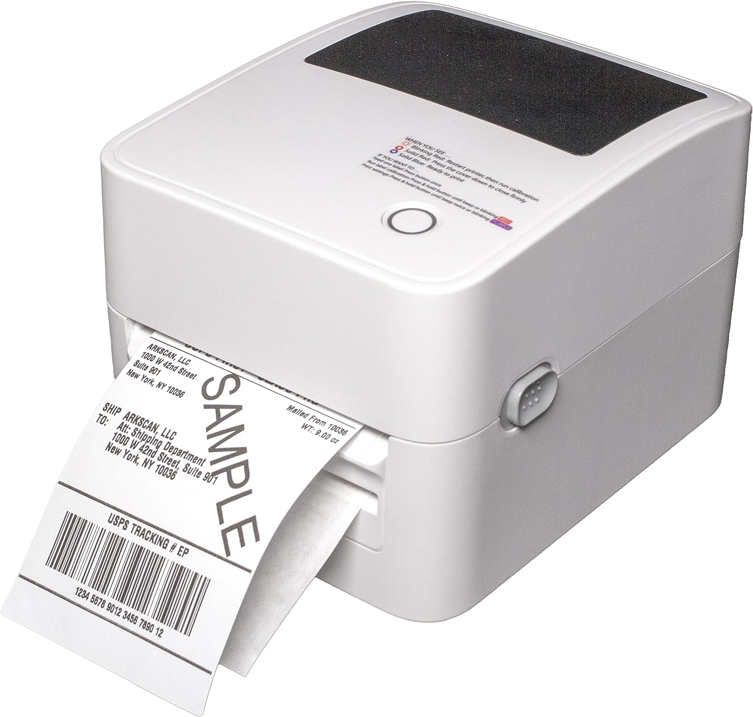 Arkscan Auto Peel Label Printer, Separate Labels Automatically