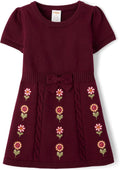 Gymboree Toddler Girls Short Sleeve Sweater Dress for Stylish Comfort
