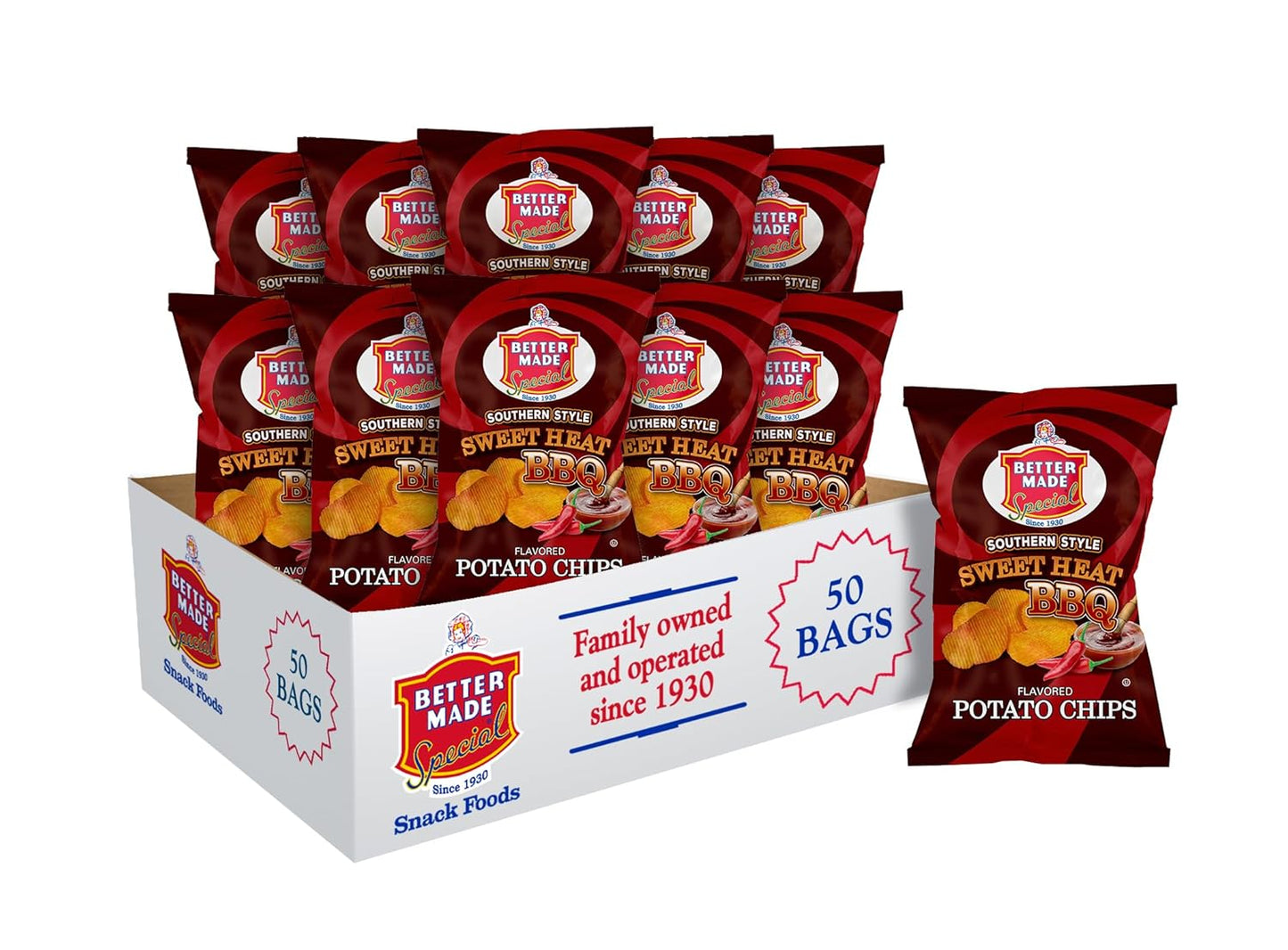 Better Made Special Potato Chips - Southern Style Sweet Heat BBQ
