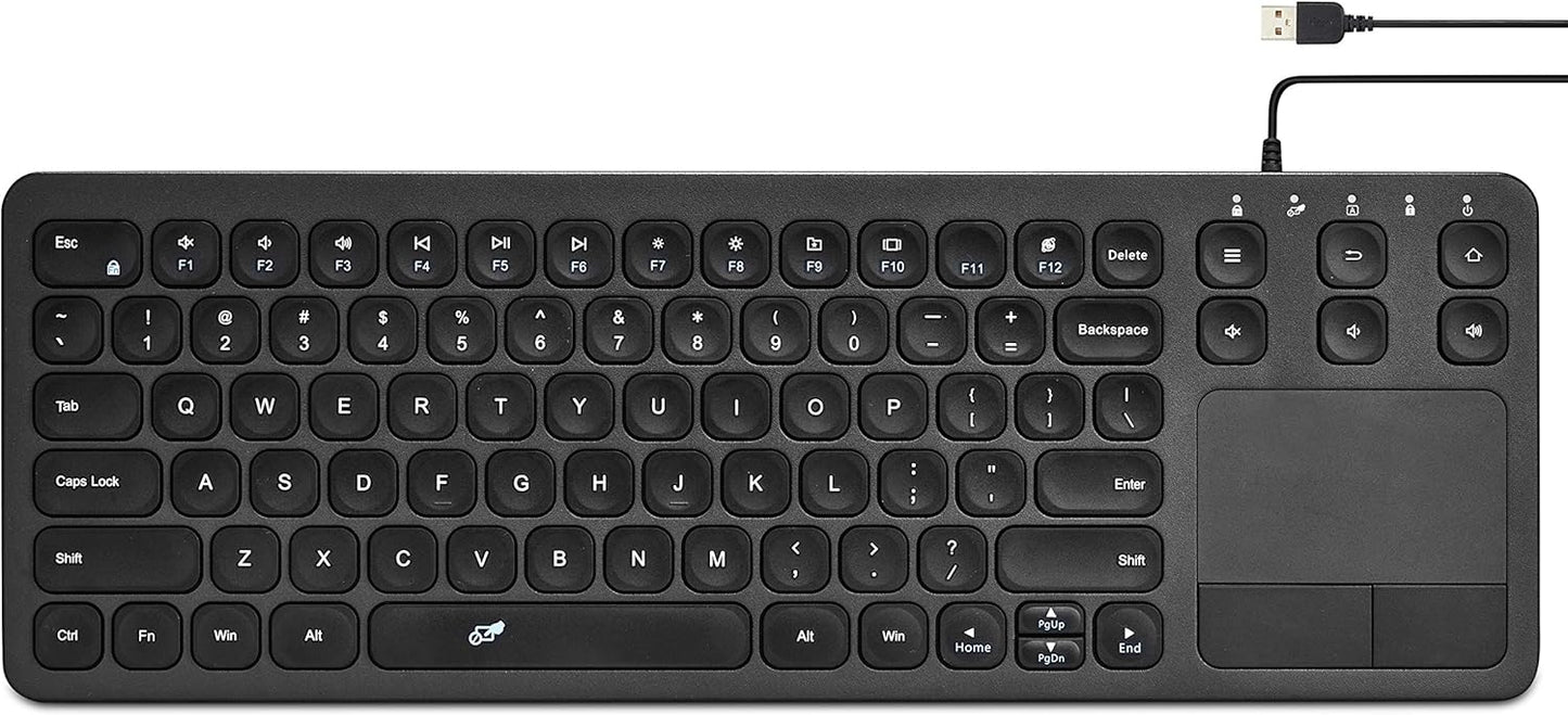 Vilros 15 USB Keyboard with Touchpad - Raspberry Pi Ready