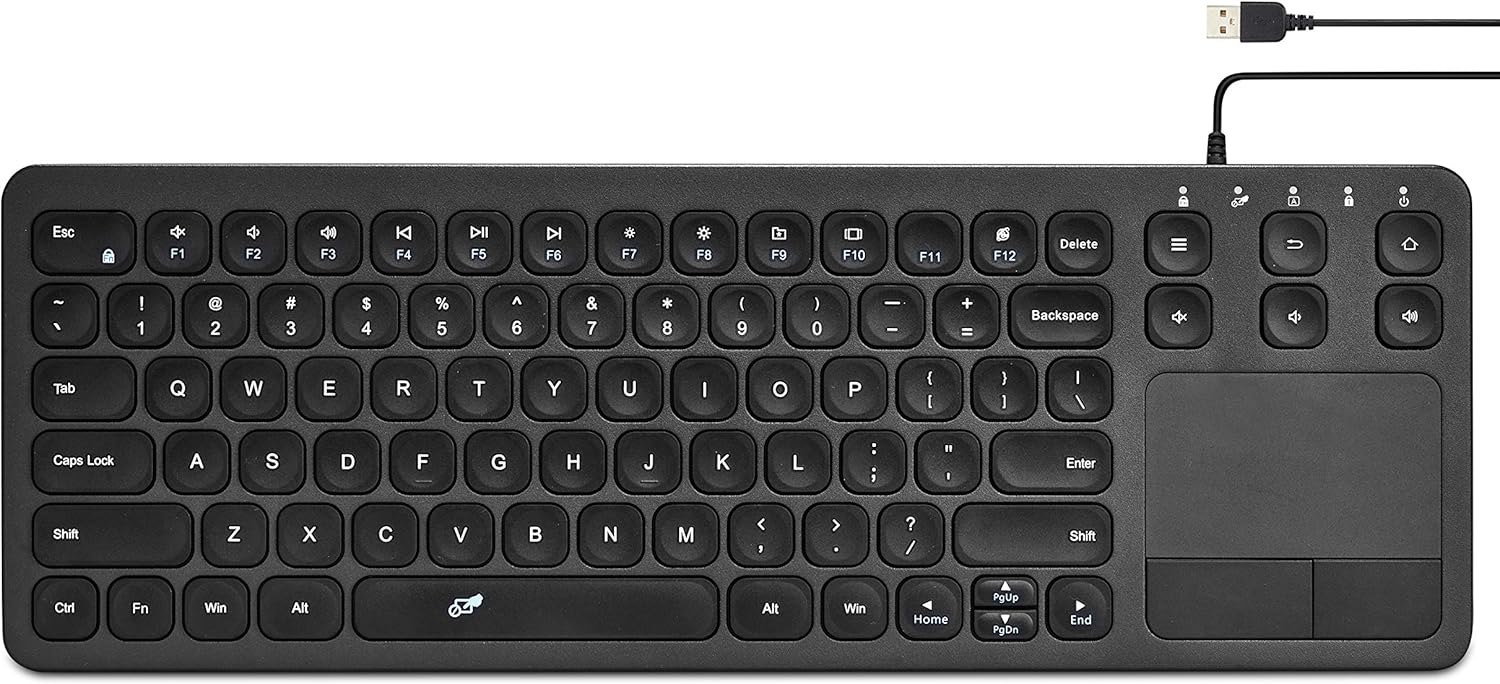 Vilros 15 USB Keyboard with Touchpad - Raspberry Pi Ready