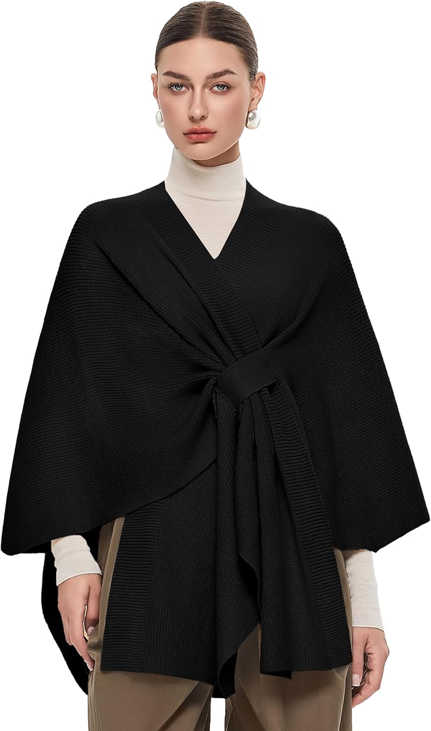 PULI Women's Elegant Shawl Wraps for All Seasons and Styles