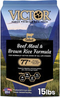 VICTOR Beef Meal & Brown Rice Dry Dog Food - Immune & Gut Support