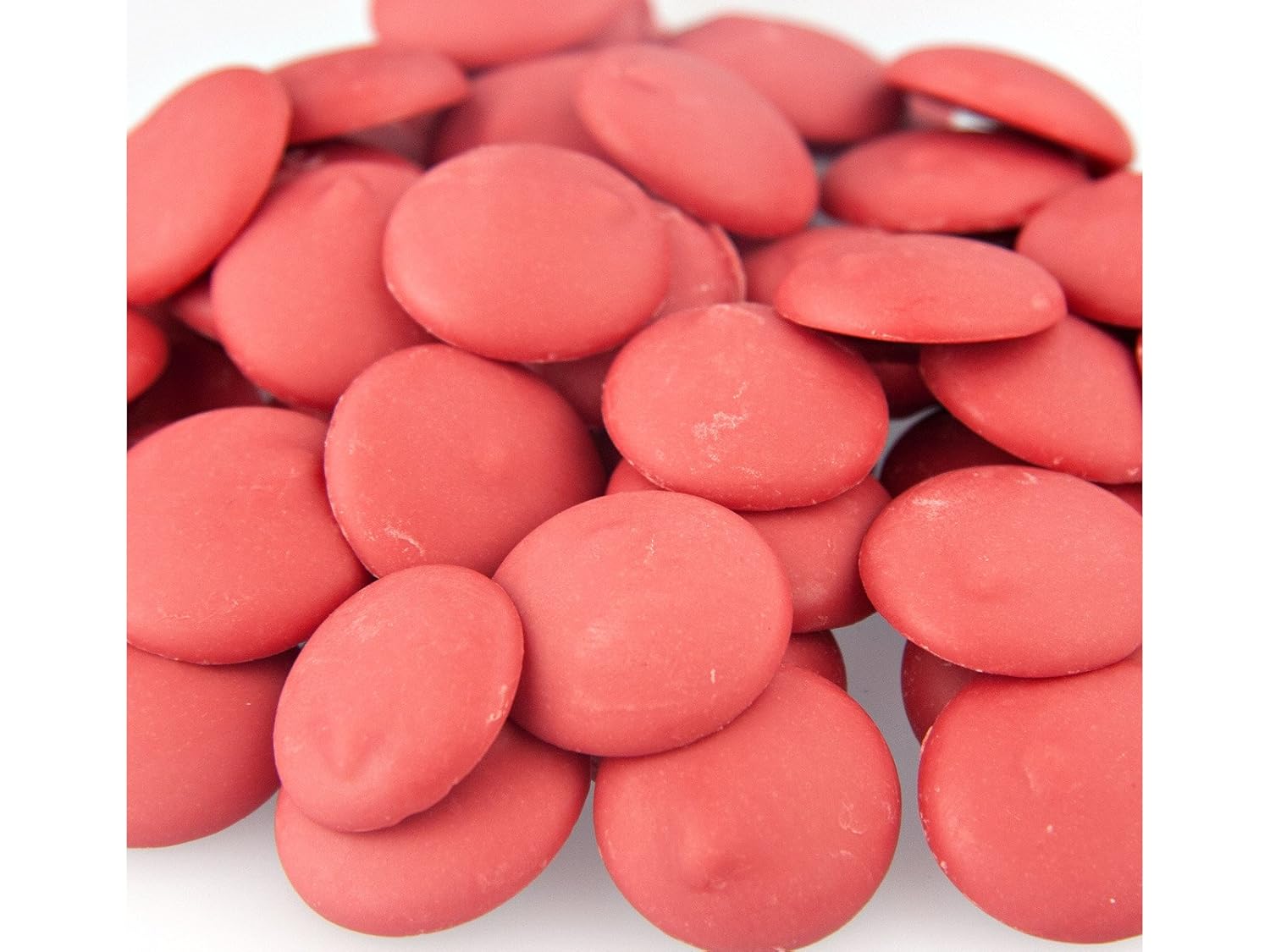 Merckens Coating Wafers Melting Wafers Red 5 Pounds for Baking