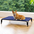 Elevated Dog Bed Raised Outdoor Dog Cot for Medium Dogs - Breathable
