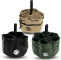 18 Pocket Grab Bags Set of 3 Rip-Stop Canvas Tool Organizer - Small