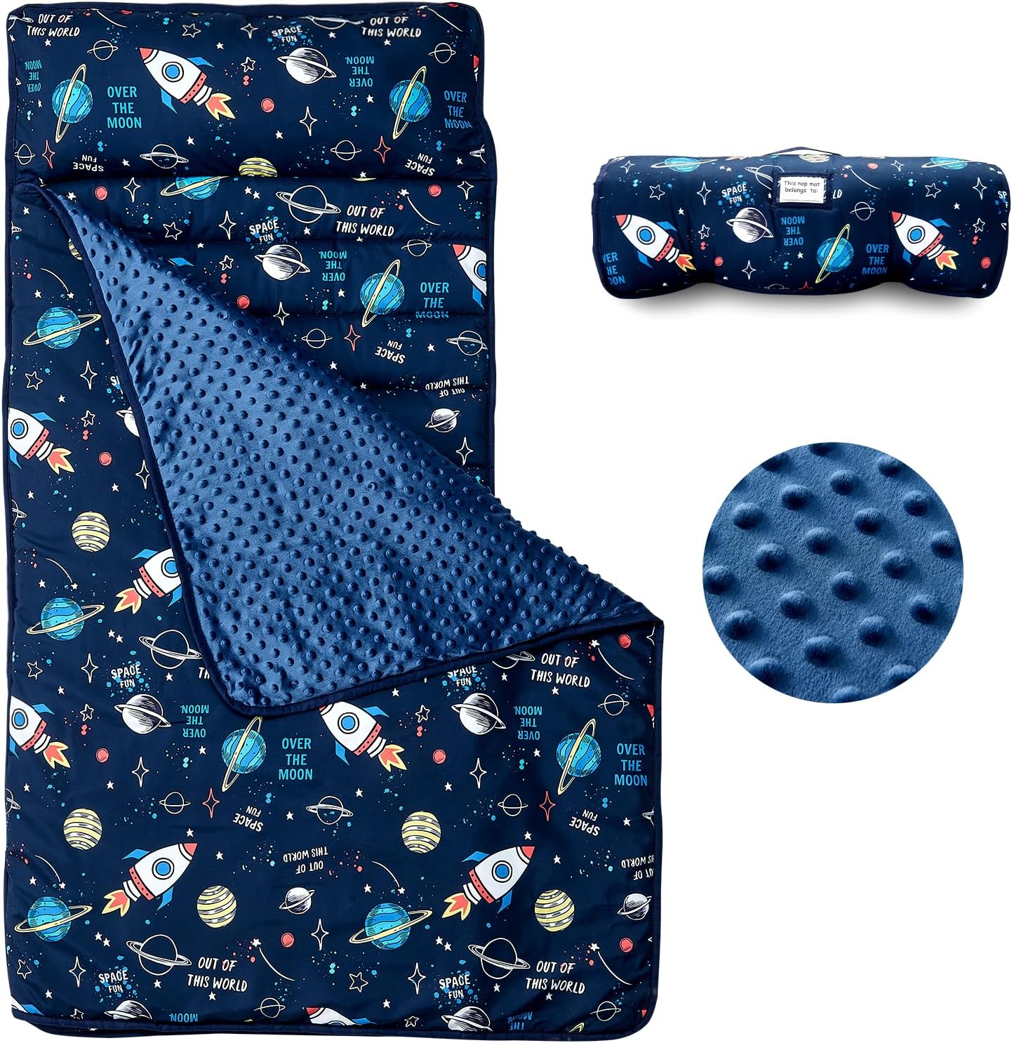 Rollup Toddler Nap Mat - Cozy & Convenient!