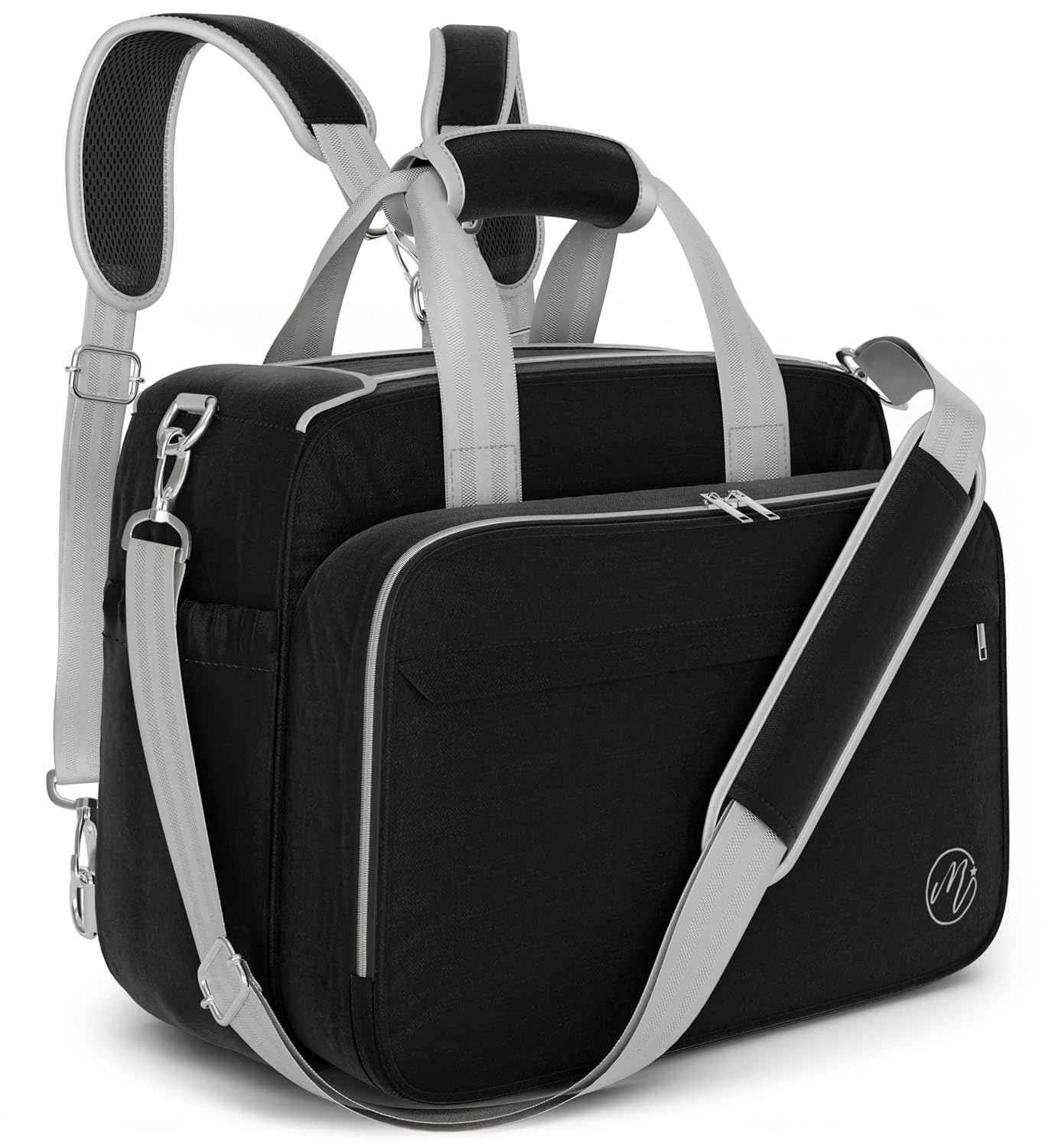 Mellories 4 in 1 Convertible Diaper Bag for Parents