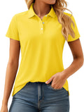 Women's Polos Golf Shirt - UPF 50+ Quick Dry Stretch