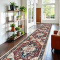 Washable Runner Rug 3x14 - Non Skid Hallway and Kitchen Runner