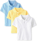Baby & Toddler Boys Cotton Polo 3-Pack - School-Ready Classic