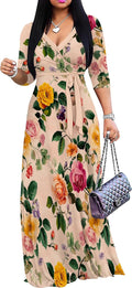 Women's Plus Size Maxi Dress by PinkPatty for All Occasions