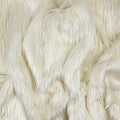 Faux Fur Fabric 21 ft x 60 in Ivory - Soft, Long Pile Craft Fur
