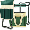 Garden Kneeler and Seat Heavy Duty - Comfortable Foldable Bench