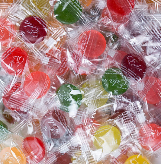 Eda's Sugar Free Mixed Fruit Hard Candies - 5 Lbs of Delight