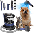 Dog Hair Vacuum & Grooming Kit - Quiet 5-in-1 Groomer