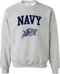 NCAA Arch Logo Team Color Crewneck - Comfortable College Crew UGP
