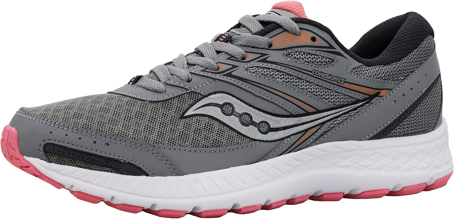 Saucony Women's Cohesion 13 Running Shoe for Comfort and Support