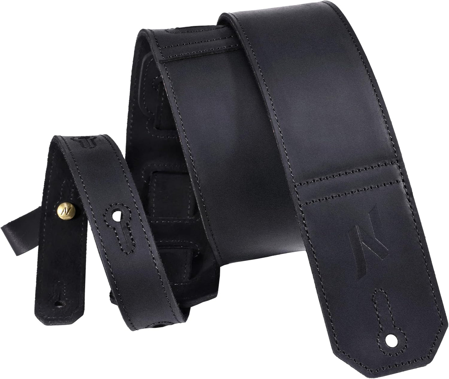Nefelibata Guitar Strap - 2.3-Inch Wide Leather Comfort Strap