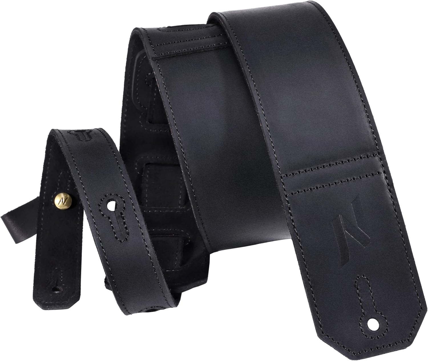 Nefelibata Guitar Strap - 2.3-Inch Wide Leather Comfort Strap