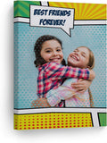 Custom Canvas Print with Your Photos - Personalized Photo POP ART