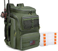 HAMBOLY Fishing Backpack with Rod Holders, 40L Tackle Pack - Durable