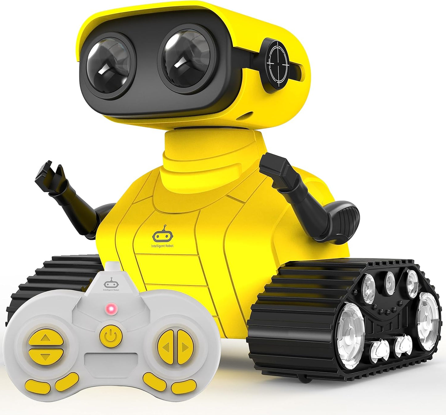 Interactive Rechargeable RC Robot Toy with Music & LED - Gift for Kids!
