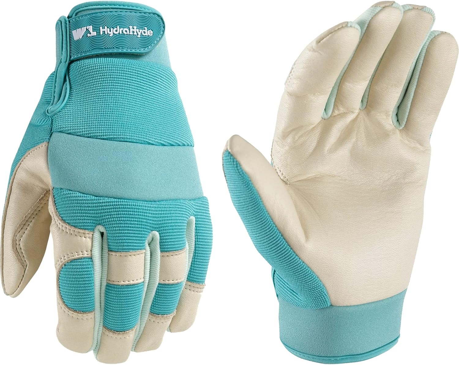 Wells Lamont HydraHyde Leather Work Gloves | Water-Resistant | Small (3204S)