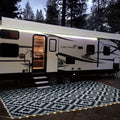 Waterproof RV Patio Mat 9x12 ft by URBEST