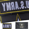 US Army Flag Embroidered 3x5 Outdoor - Heavy Duty 300D Nylon