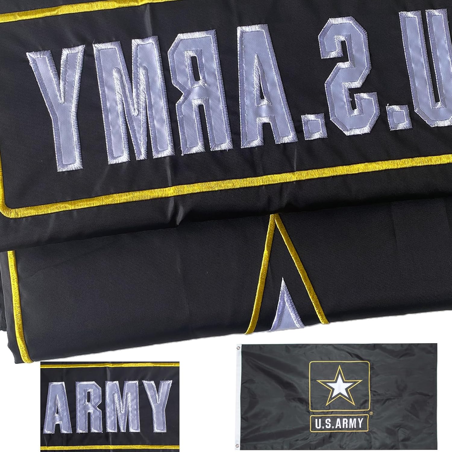 Durable US Army Flag 3x5 Outdoor Heavy Duty Nylon for All Weather
