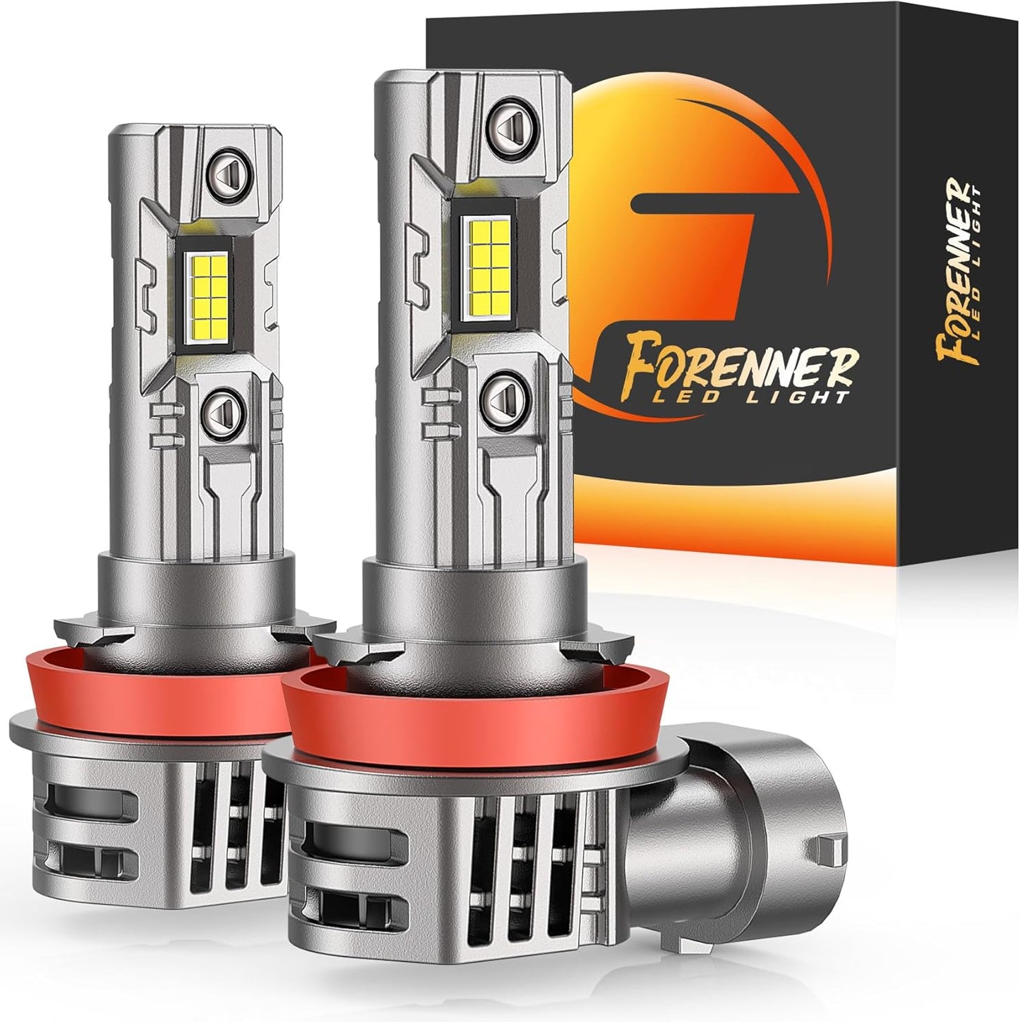 Fahren H11/H9/H8 Fog Light Bulbs - 44000 Lumen Brightness