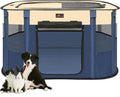 Dog Playpen Foldable Pet Playpen - Portable Kennel Tent M
