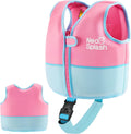 Kids Swim Vest Neoprene Swimming Aid with Adjustable Strap - Safe