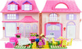 Boley American Doll House - Foldable 21 Pc Playset for Kids