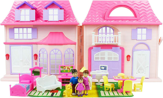 Boley Doll House Playset with Lights & Sounds