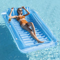 Inflatable Pool Floats Lounger for Adults 85in x 57in - Large 2-Person