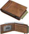 Smart Wallet RFID Blocking for Husband Him Valentines - Slim Eject