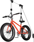 Bike Hoist Heavy Duty Pulley System for Garage Ceiling - Space Saver