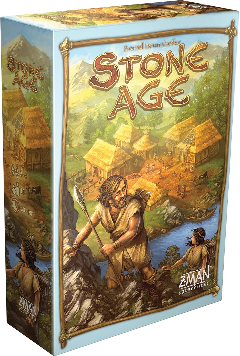 Stone Age Board Game - Engaging Worker Placement Strategy Fun