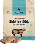 Vital Essentials Freeze Dried Raw Dog Food Beef Patties Entree