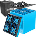 RV Leveling Blocks 12 Pack - Heavy Duty Interlocking System
